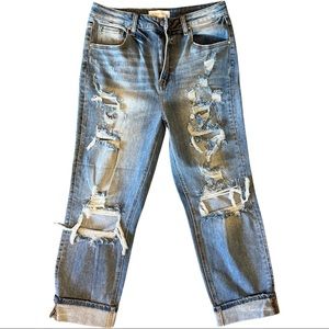 Distressed Jeans